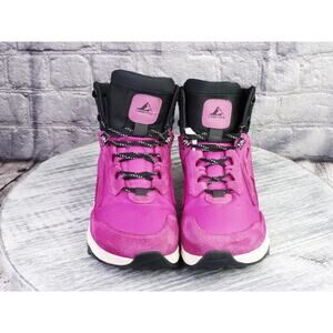 Altra Lone Peak 2 Purple Black Hiking Boots Women 7.5 Used Very Good Condition